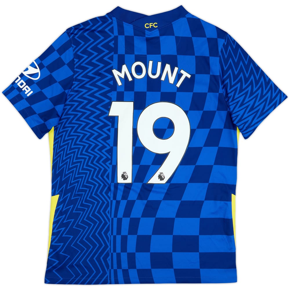 2021-22 Chelsea Home Shirt Mount #19 - 7/10 - (L)