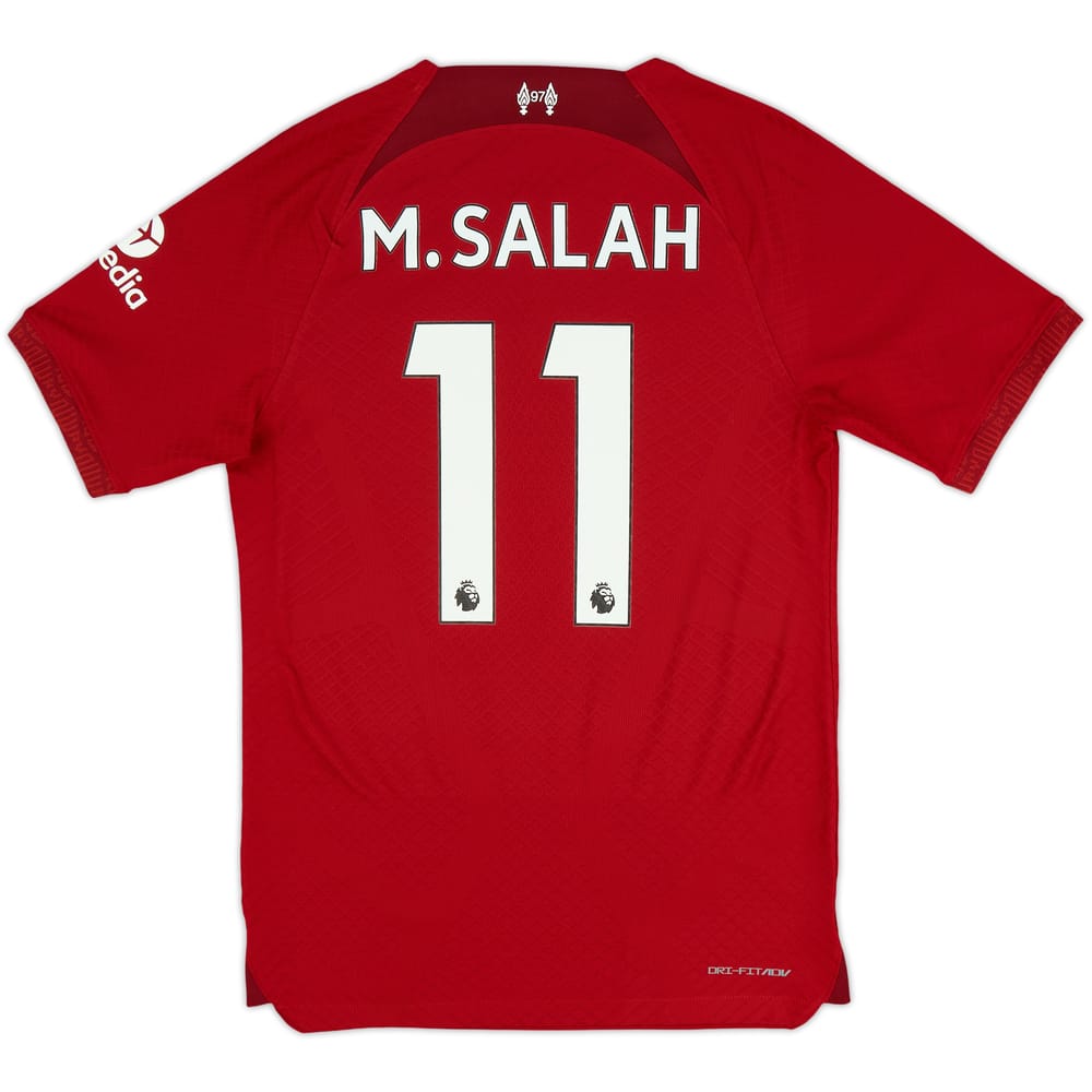 Camiseta auténtica de local del Liverpool 2022-23 M.Salah #11 - 10/10 - (S)