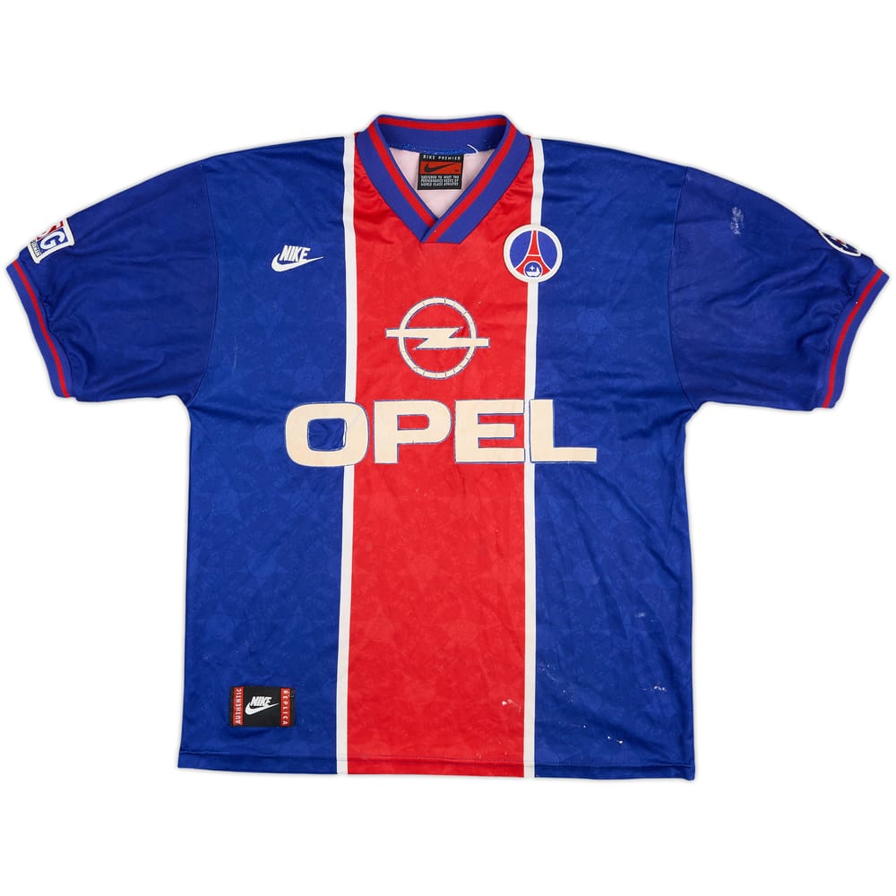 1995-96 Paris Saint-Germain Camiseta Local - 5/10 - (M)