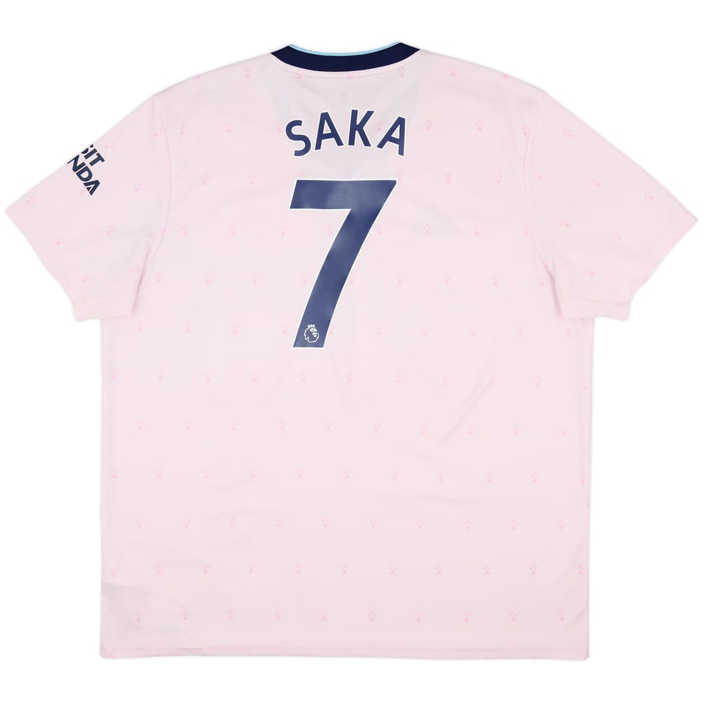 2022-23 Arsenal Third Shirt Saka #7 - 7/10 - (XXL)