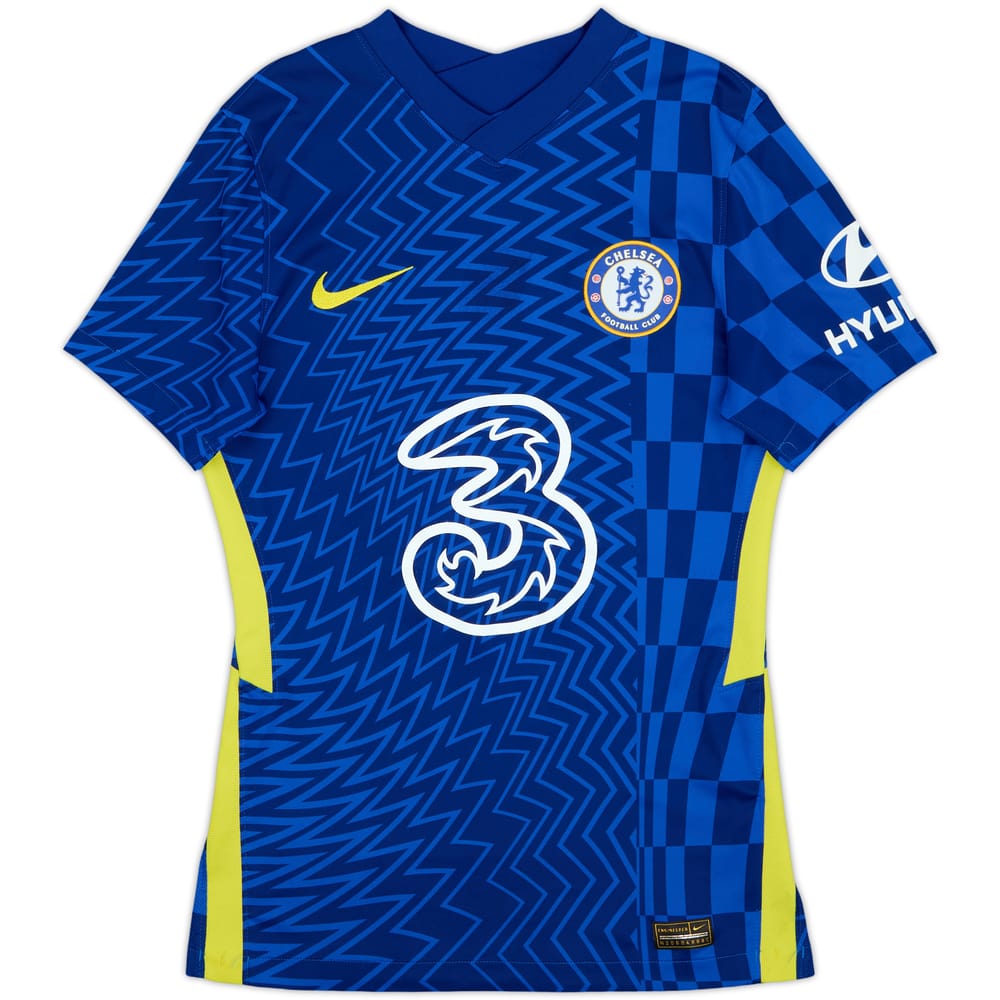 2021-22 Chelsea Authentic Home Shirt #8 - 8/10 - (S)