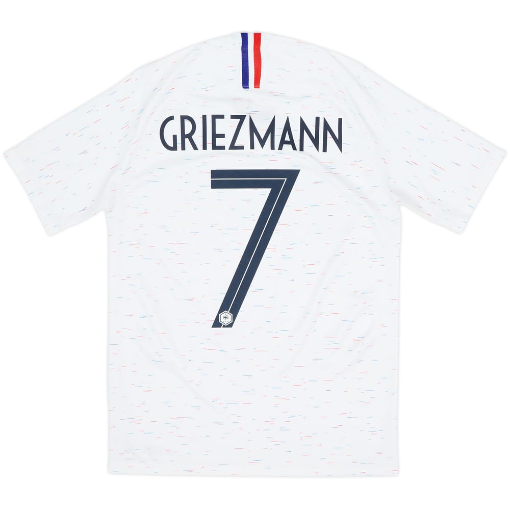 2018 France Away Shirt Griezmann #7 - 8/10 - (S)