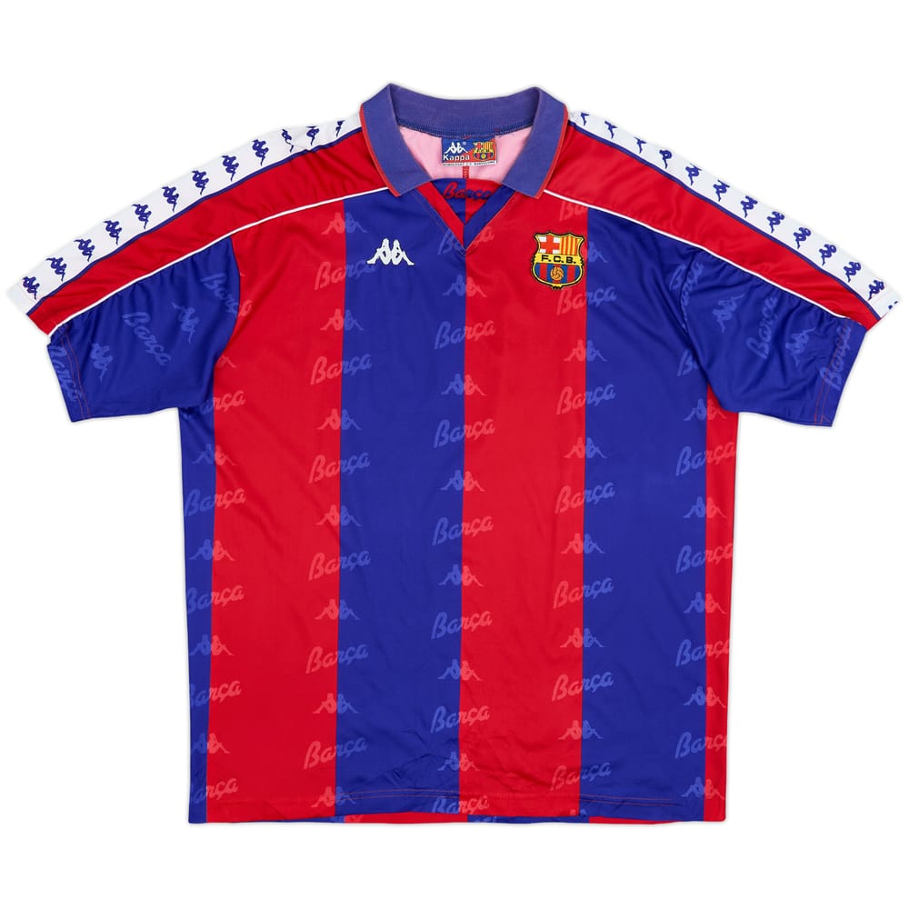 1992-95 Barcelona Home Shirt - 9/10 - (XL)