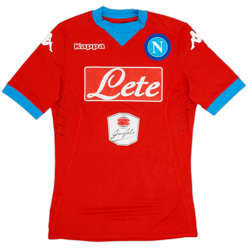 2015-16 Napoli Player Issue Third Shirt - 6/10 - (M)