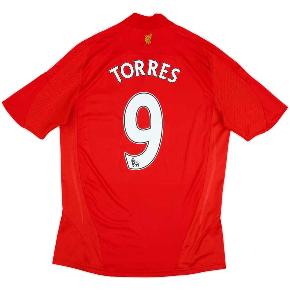 2008-10 Liverpool Home Shirt Torres #9 - 9/10 - (S)