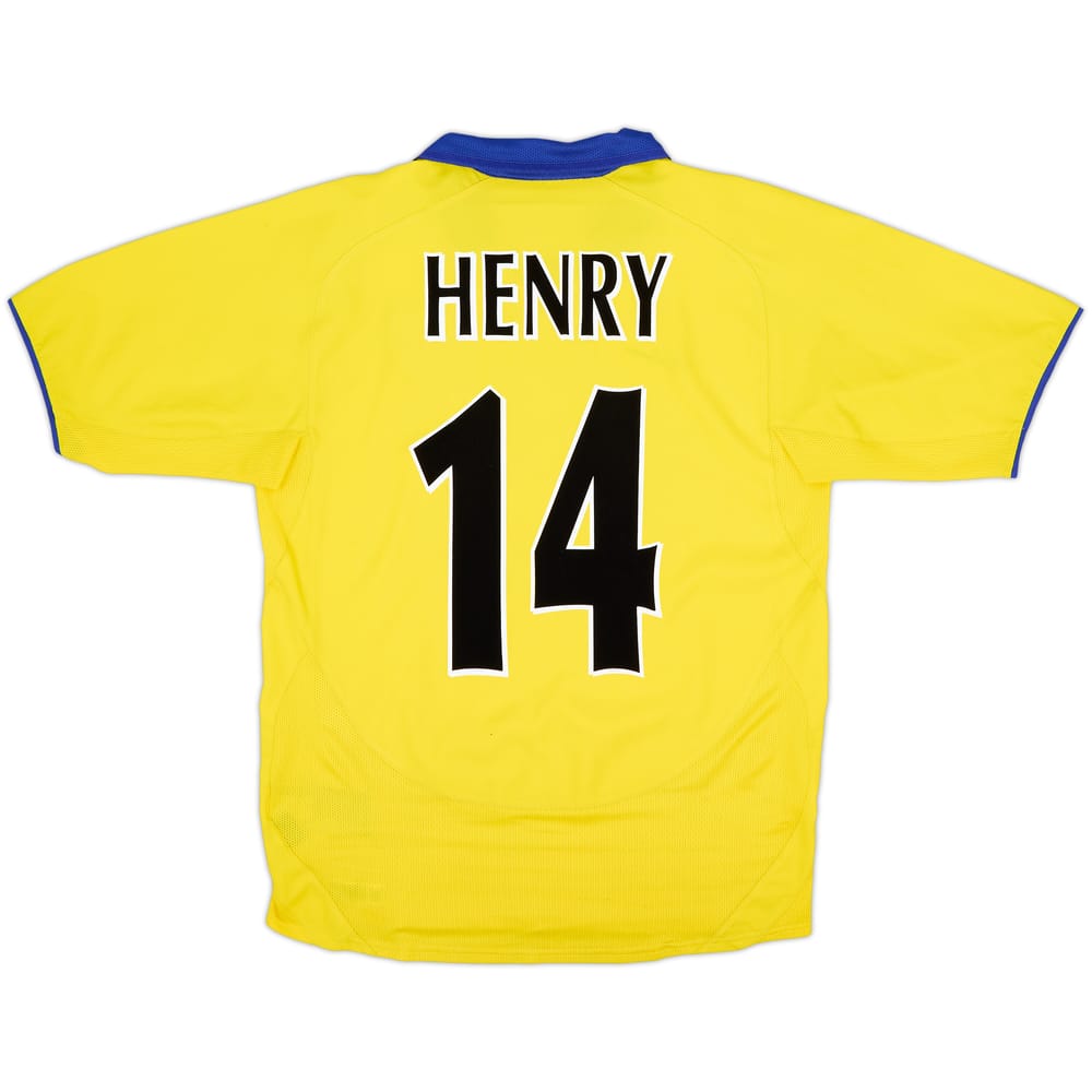 2003-05 Arsenal Away Shirt Henry #14 - 6/10 - (S)