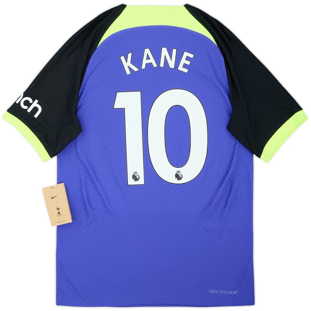 Auténtica Camiseta de visitante del Tottenham 2022-23 Kane #10 (S)