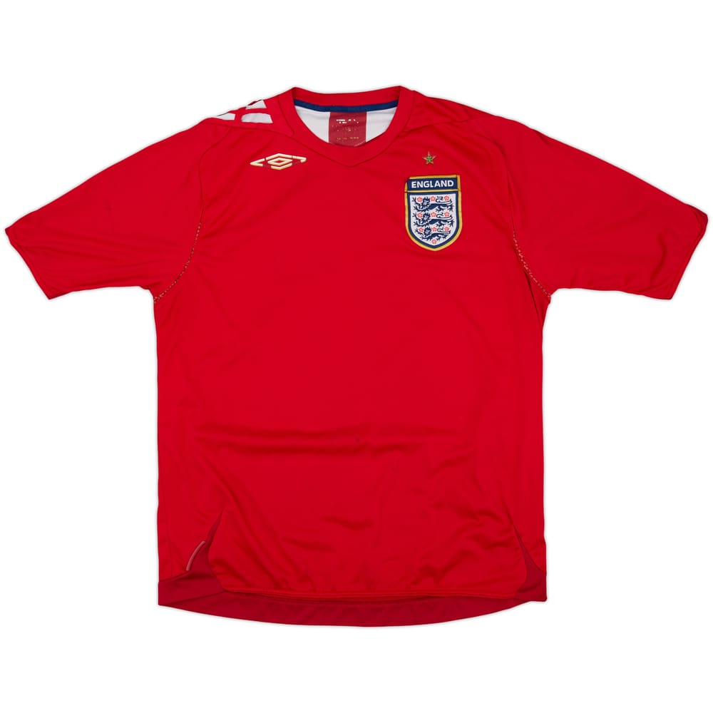 2006-08 England Away Shirt - 5/10 - (M)