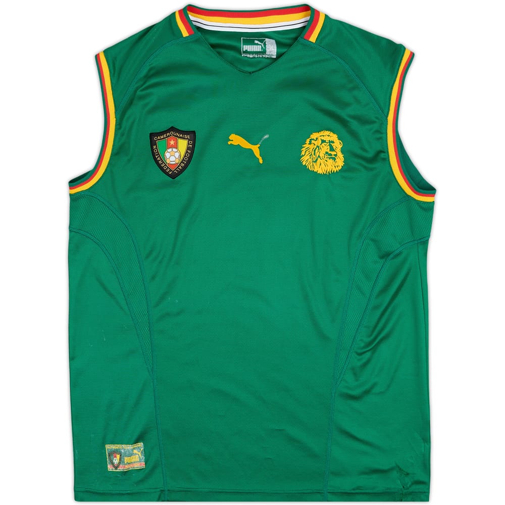 2002 Cameroon Home Vest Shirt - 5/10 - (XL)