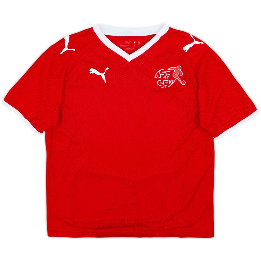 2008-10 Switzerland Home Shirt - 8/10 - (S.Boys)