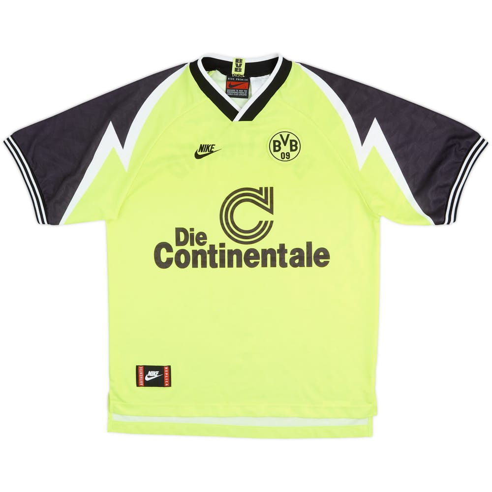 1995-96 Borussia Dortmund Home Shirt - 8/10 - (L)