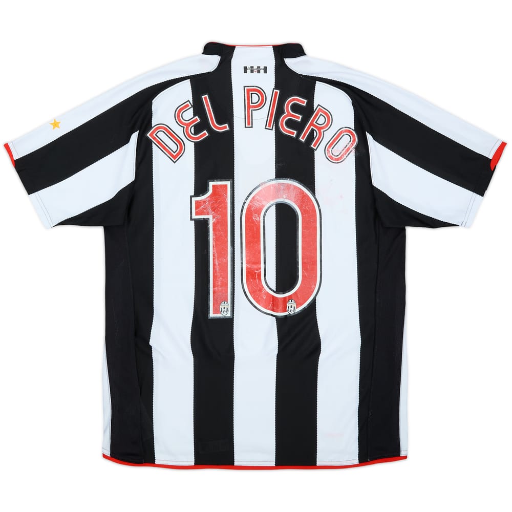 2007-08 Juventus Home Shirt Del Piero #10 - 4/10 - (L)