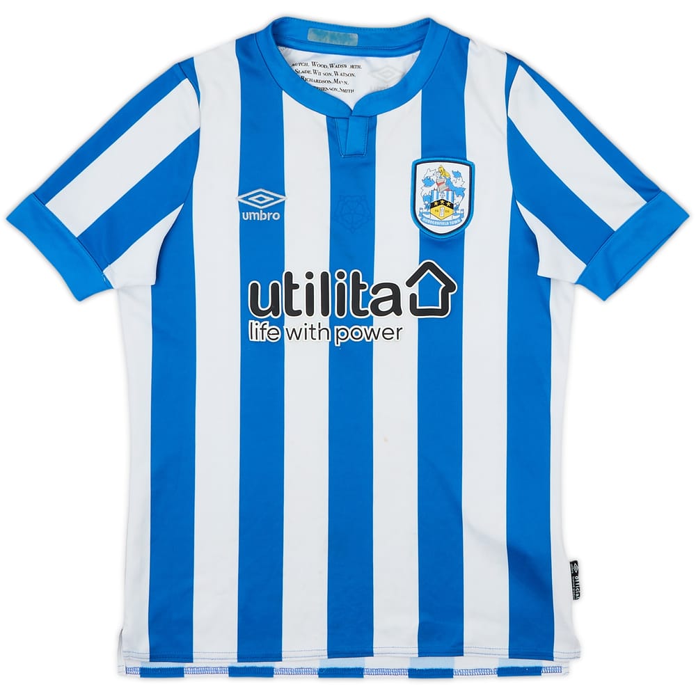 2021-22 Huddersfield Home Shirt - 6/10 - (M.Boys)