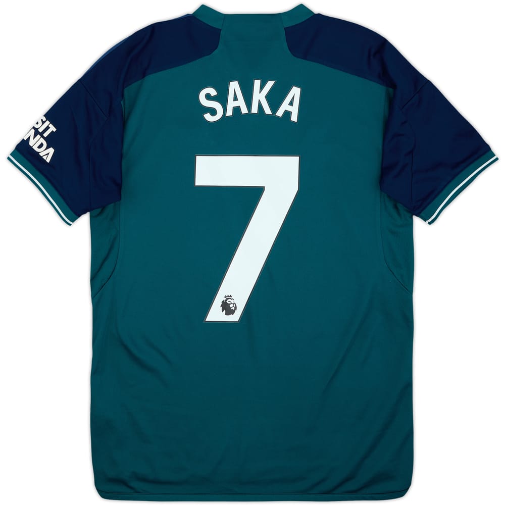 2023-24 Arsenal Third Shirt Saka #7 - 6/10 - (S)