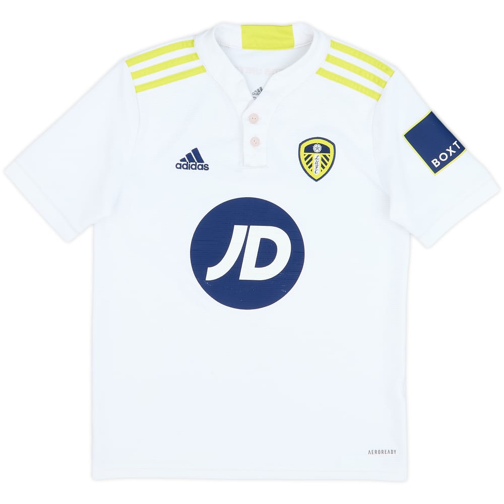 2021-22 Leeds United Home Shirt - 7/10 - (M.Boys)