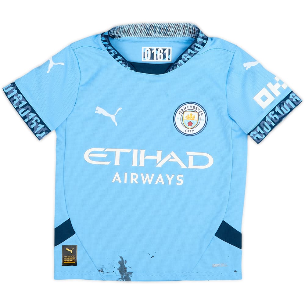 2024-25 Manchester City Home Shirt - 3/10 - (5-6 Years)