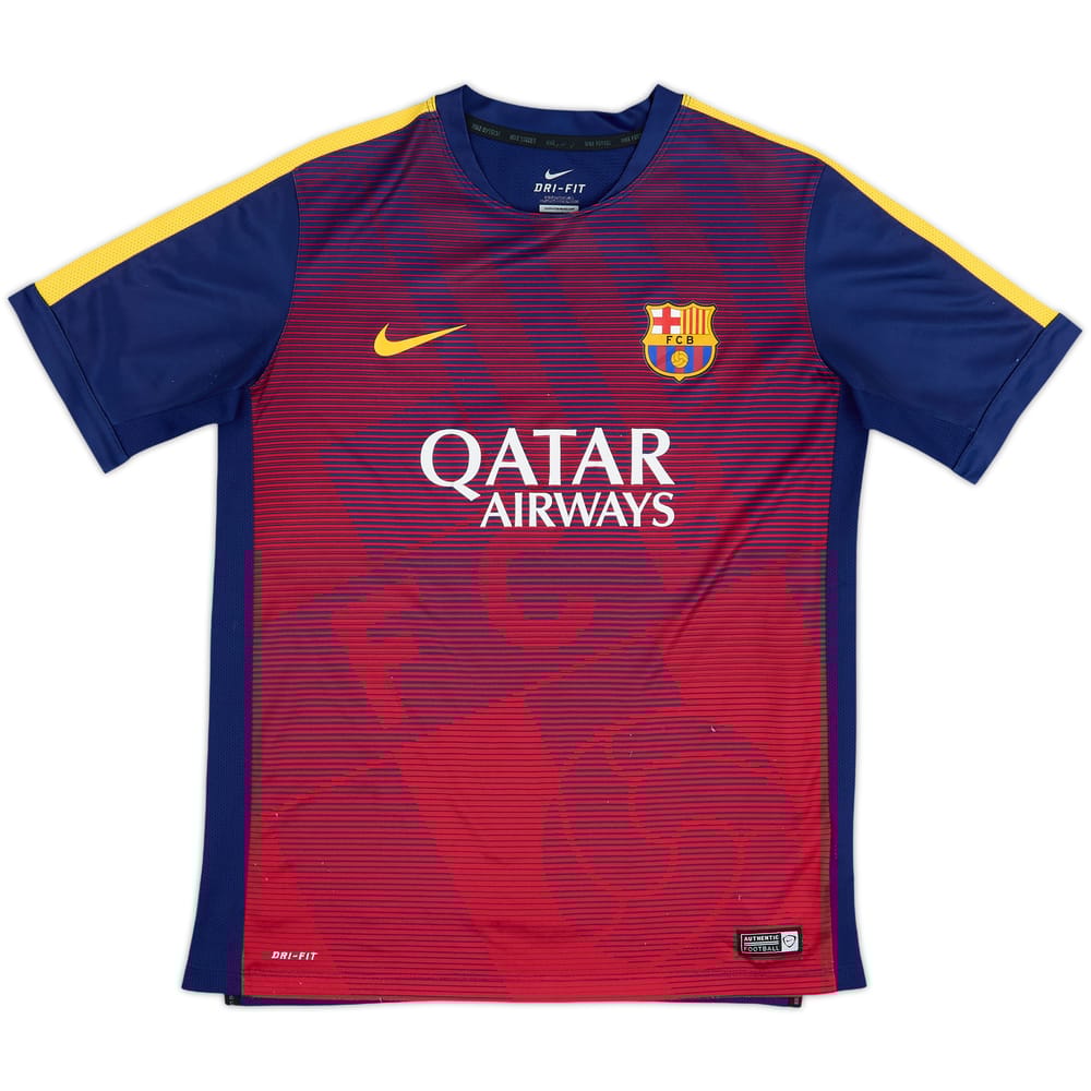 2015-16 Barcelona Nike Training Shirt - 6/10 - (XL.Boys)