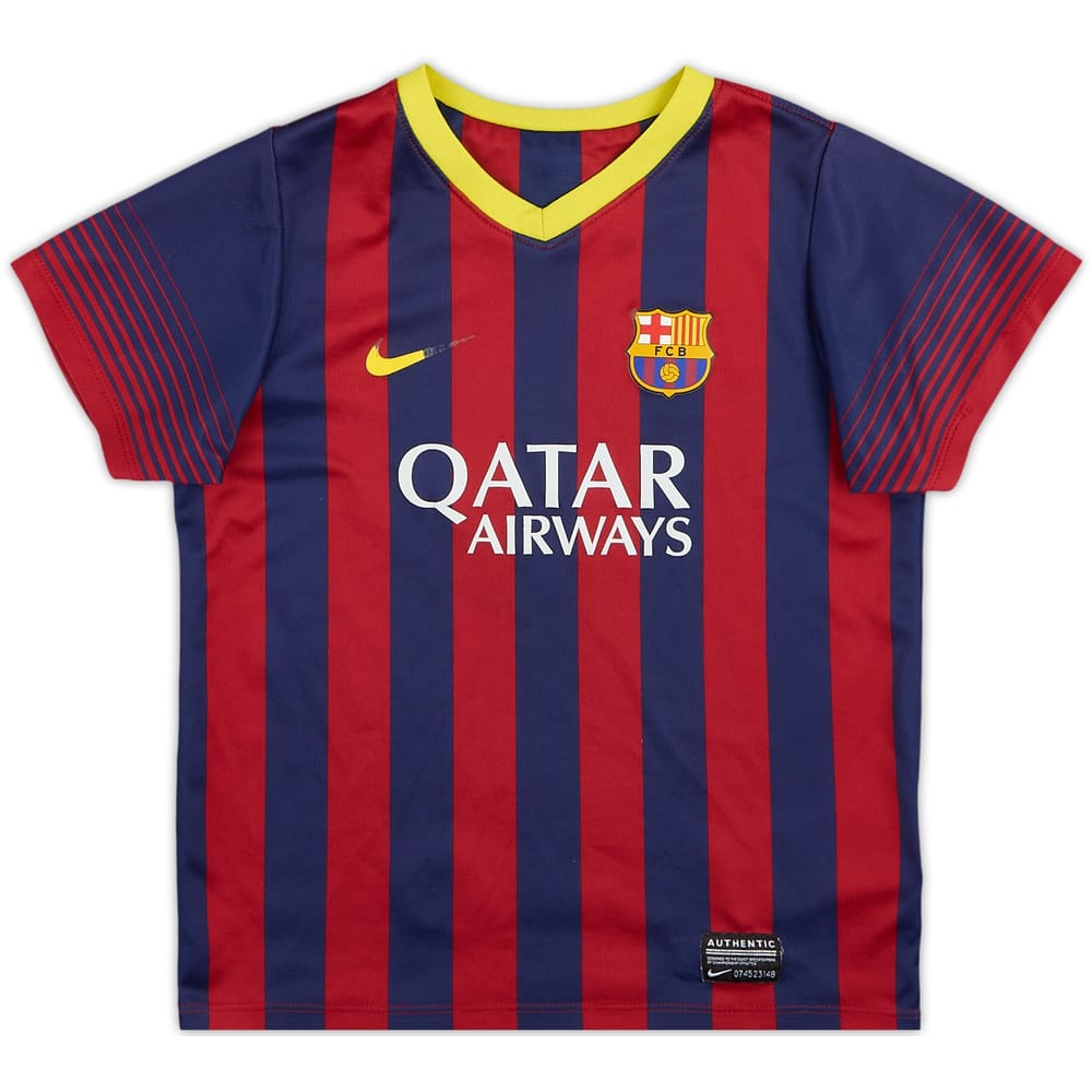 2013-14 Barcelona Home Shirt - 5/10 - (5-6 Years)