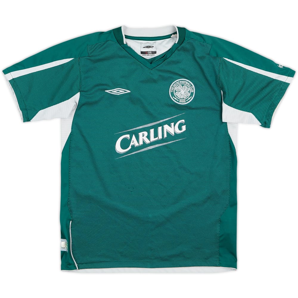 2004-05 Celtic Away Shirt - 7/10 - (M.Boys)