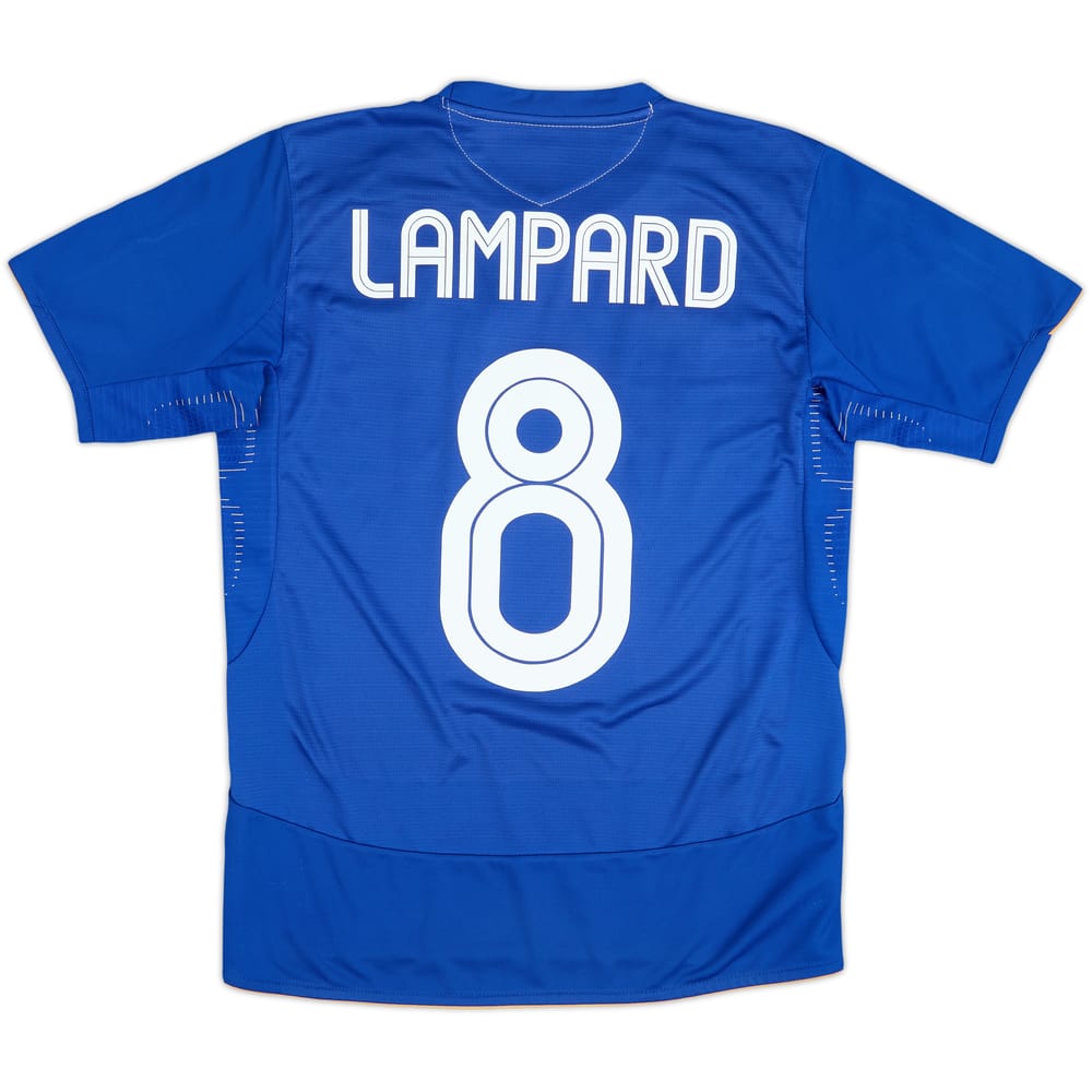 2005-06 Chelsea Centenary Home Shirt Lampard #8 - 6/10 - (XL.Boys)