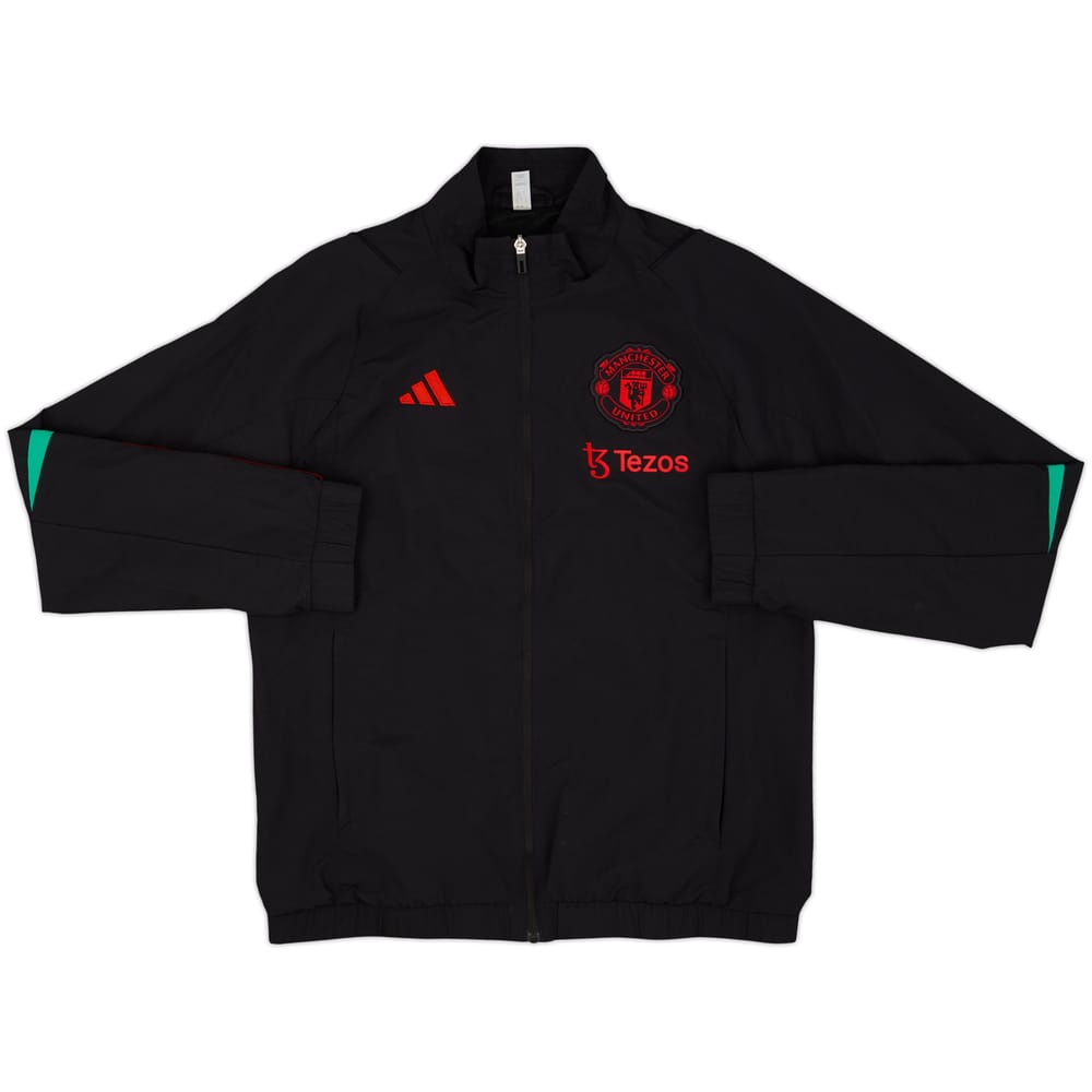 2023-24 Manchester United adidas Track Jacket - 8/10 - (M)