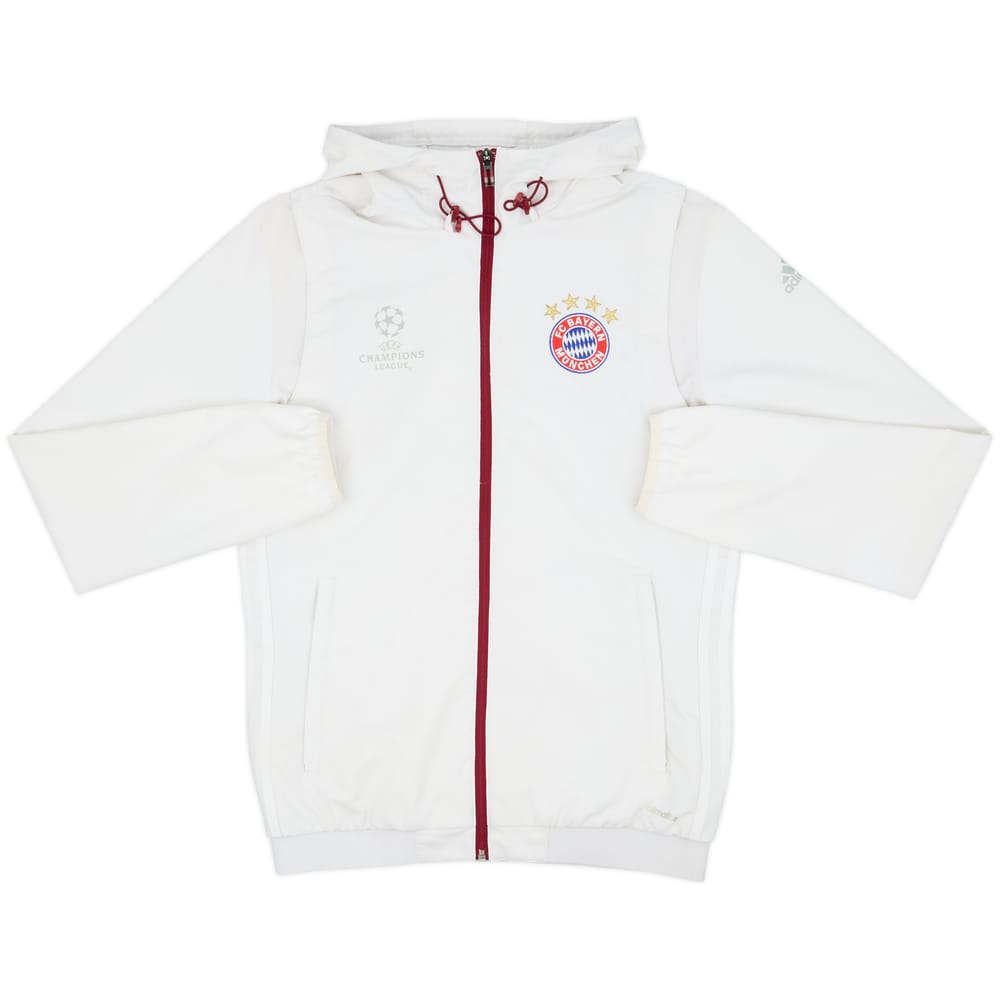2016-17 Bayern Munich adidas CL Hooded Track Jacket - 7/10 - (S)