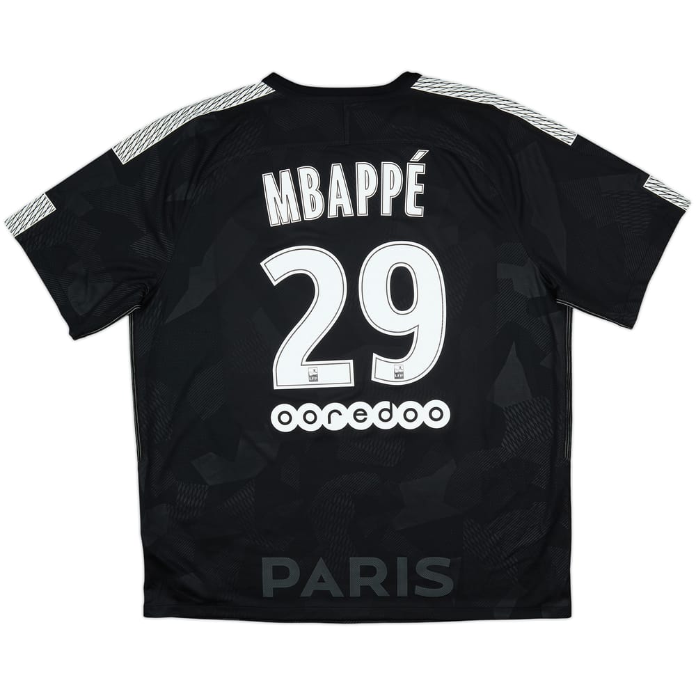 2017-18 Paris Saint-Germain Third Shirt Mbappe #29 - 7/10 - (XXL)