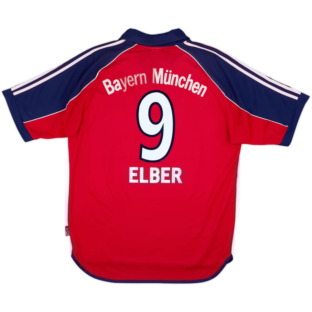 1999-01 Bayern Munich Home Shirt Elber #9 - 5/10 - (M)
