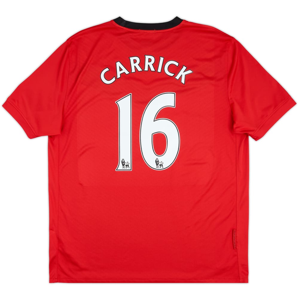 2009-10 Manchester United Home Shirt Carrick #16