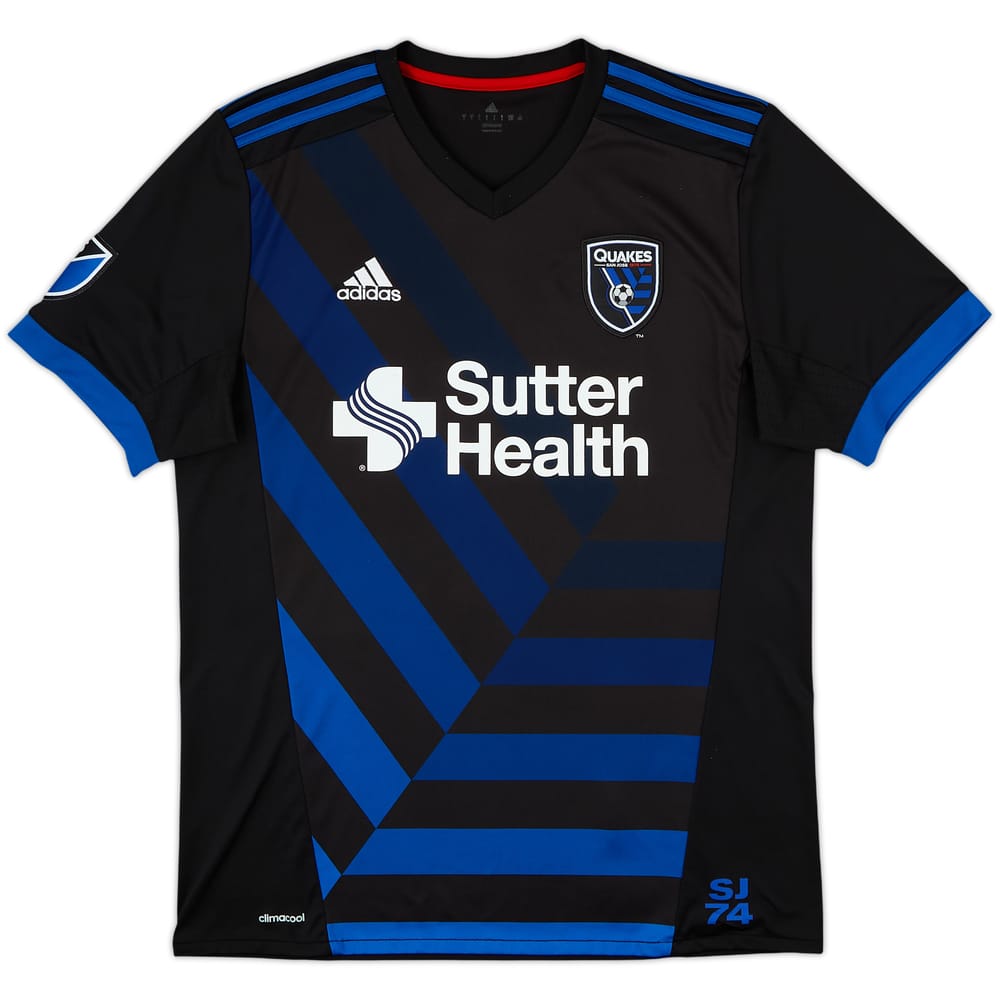 2017-18 San Jose Earthquakes Home Shirt - 7/10 - (L)
