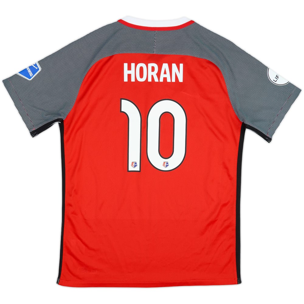 2017-18 Portland Thorns Home Shirt Horan #10 - 10/10 - (Men's L)