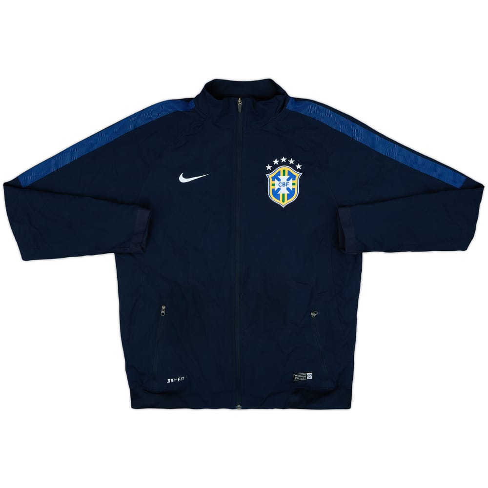 2014-15 Brazil Nike Track Jacket - 6/10 - (M)