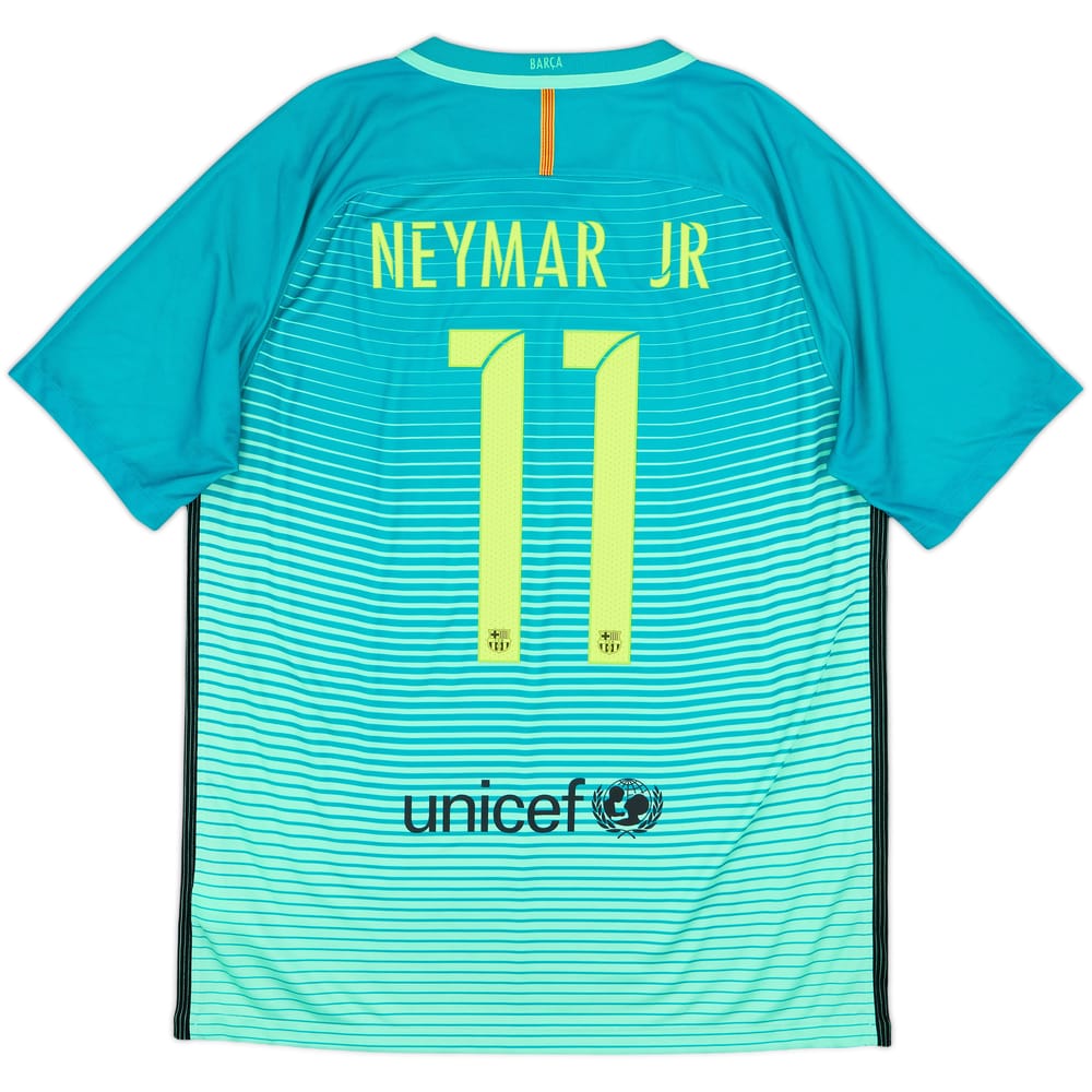 2016-17 Barcelona Third Shirt Neymar Jr #11 - 9/10 - (L)