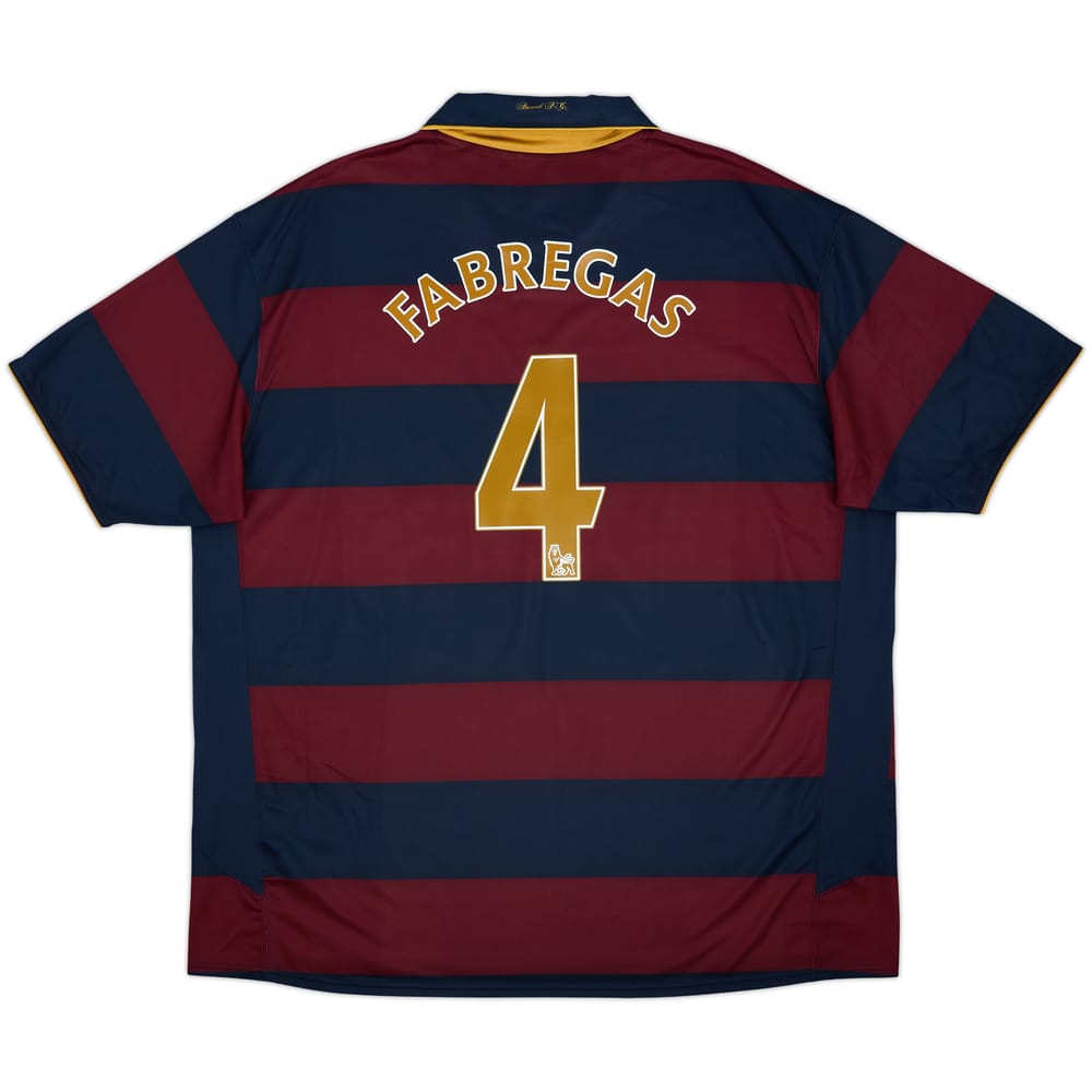 2007-08 Arsenal Third Shirt Fabregas #4 - 7/10 - (3XL)
