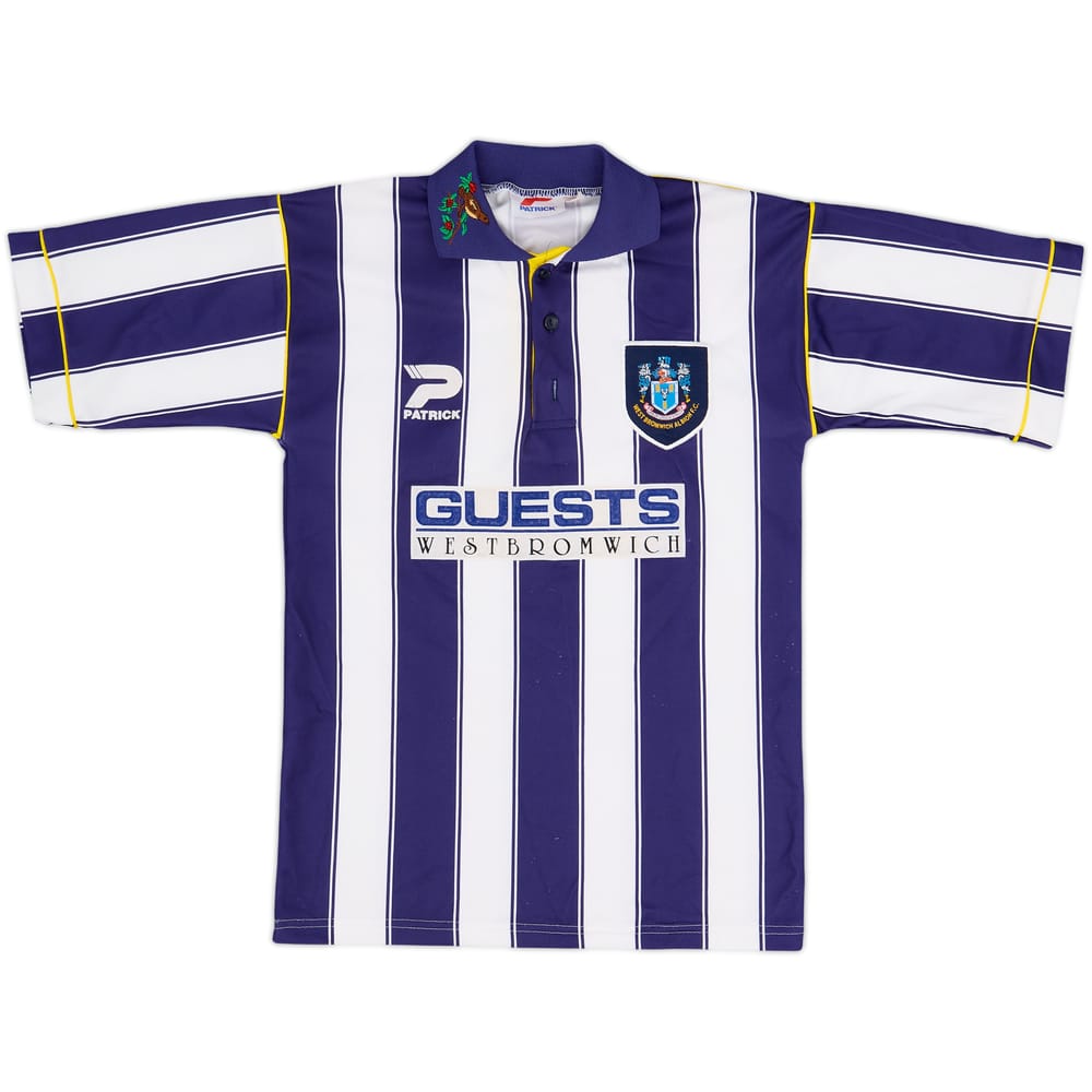 1995-96 West Brom Home Shirt - 6/10 - (L.Boys)