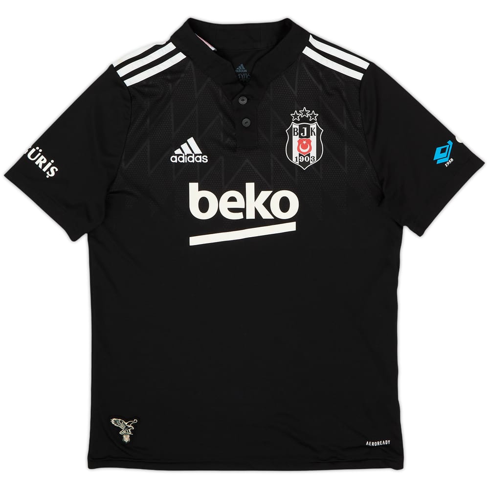 2021-22 Besiktas Away Shirt - 9/10 - (L.Boys)