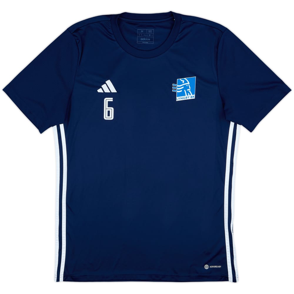 Camiseta adidas versión jugador de entrenamiento del Lyngby 2023-24 #6 - 10/10 - (M)