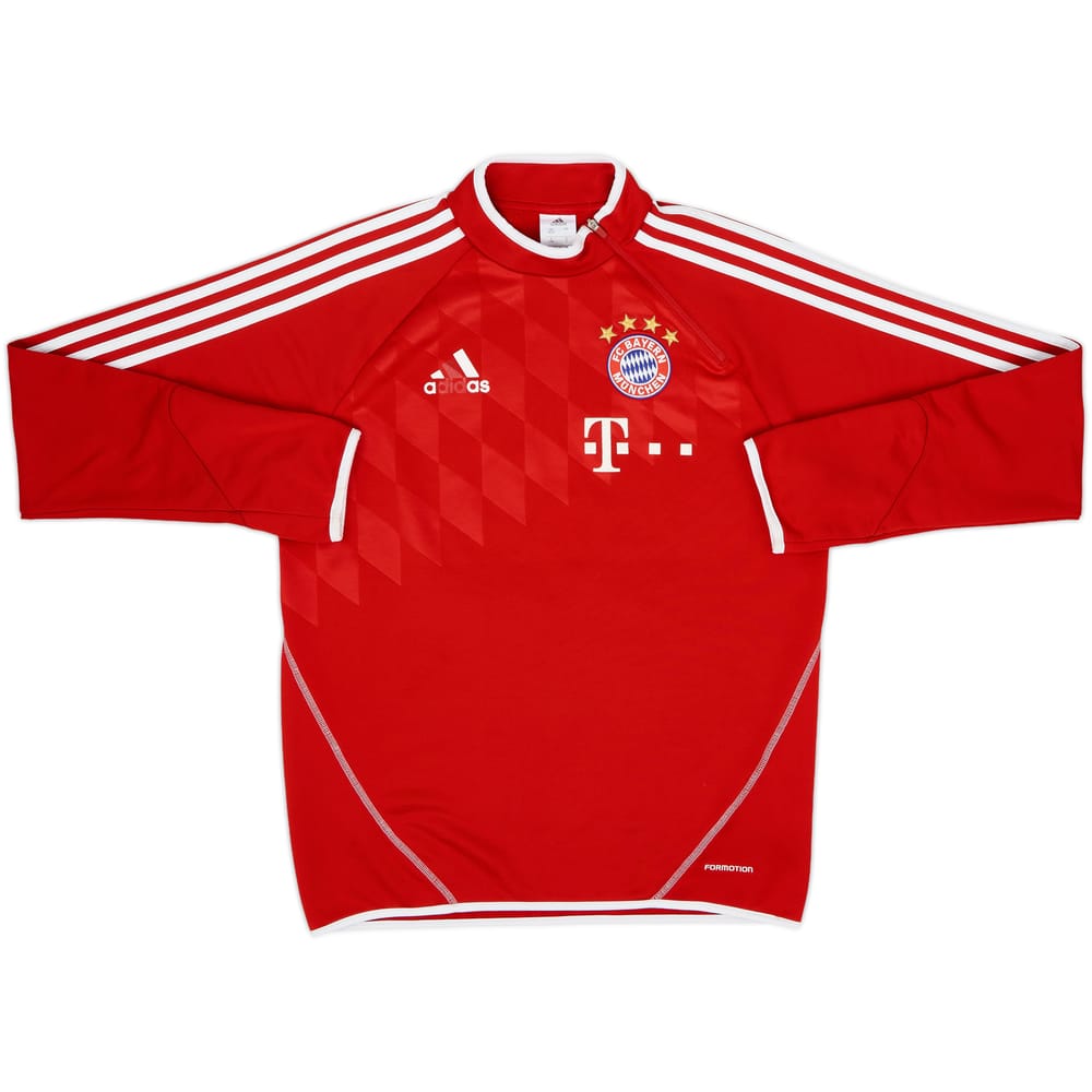 2013-14 Bayern Munich adidas Formotion 1/4 Zip Drill Top - 4/10 - (M)