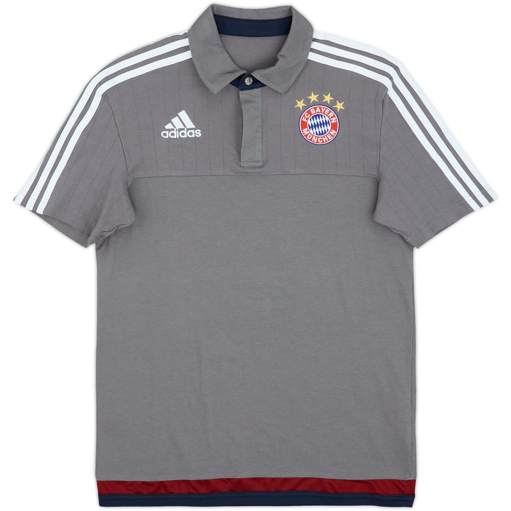 2015-16 Bayern Munich adidas Polo Shirt - 9/10 - (S)