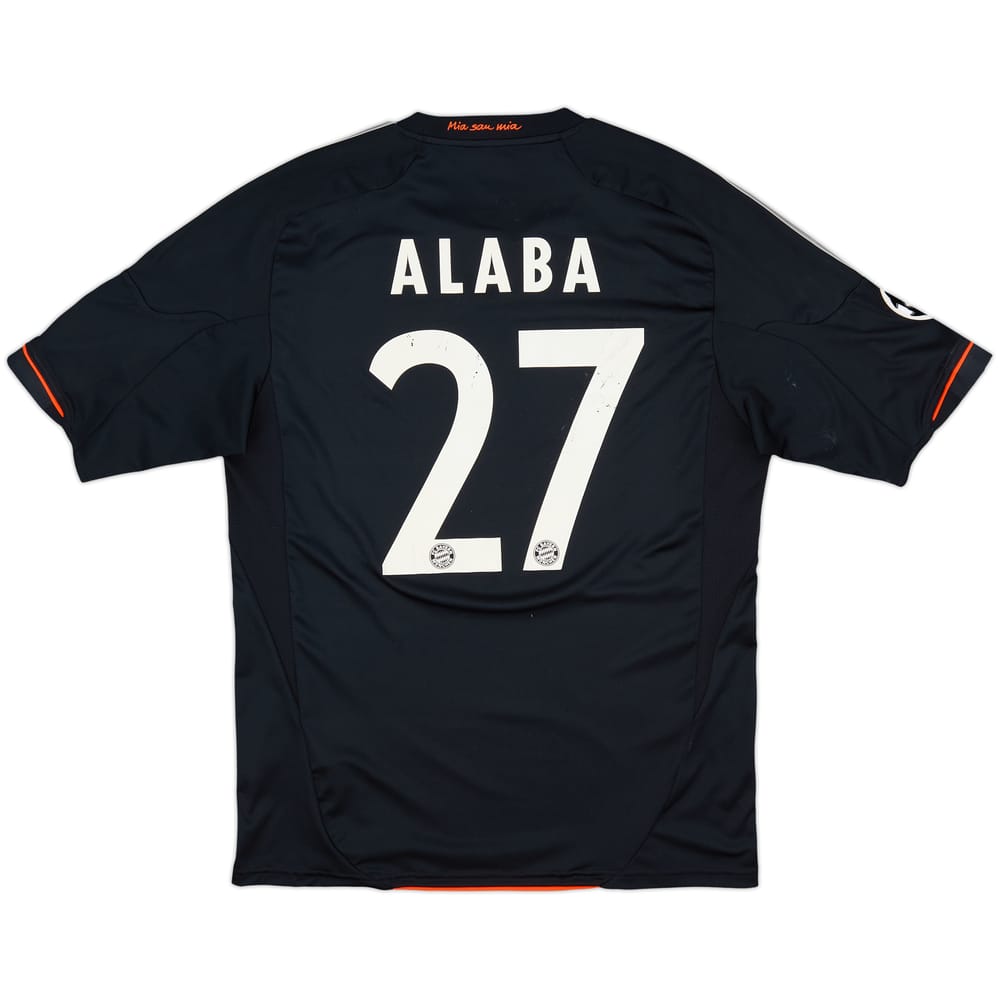 2012-13 Bayern Munich Third Shirt Alaba #27 - 5/10 - (M)