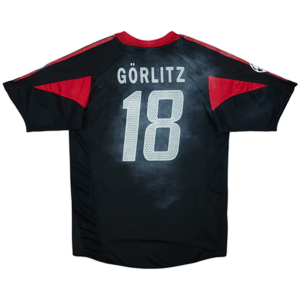 2004-05 Bayern Munich CL Shirt Gorlitz #18 - 4/10 - (S)