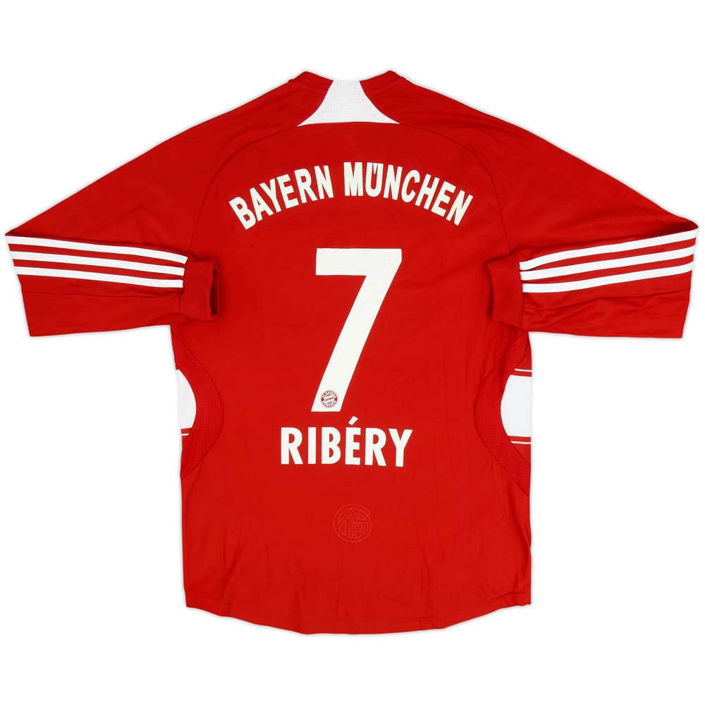 2007-08 Bayern Munich Home L/S Shirt Ribery #7 - 7/10 - (S)