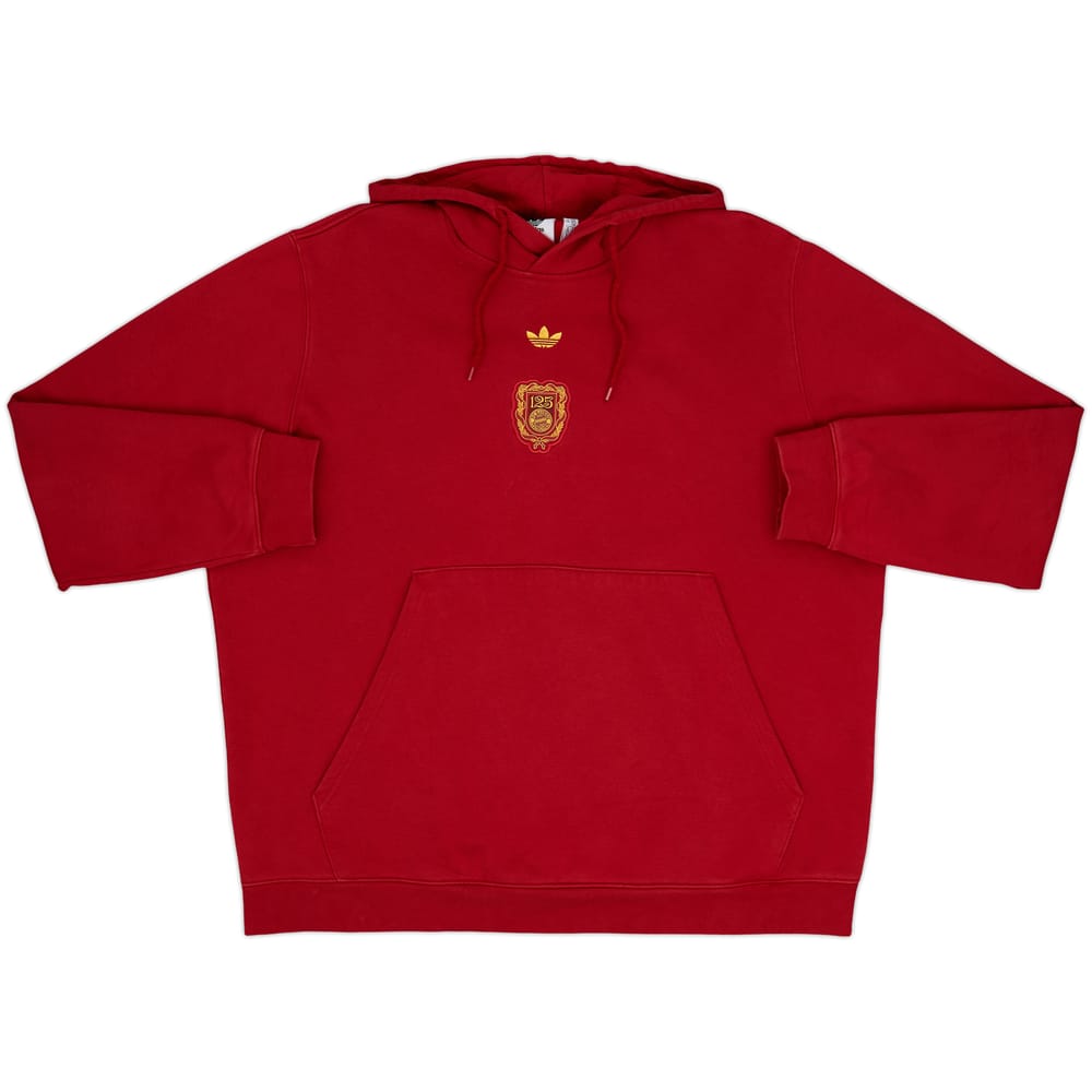 2024-24 Bayern Munich adidas adidas 125th Anniversary Hooded Top - 8/10 - (XXL)