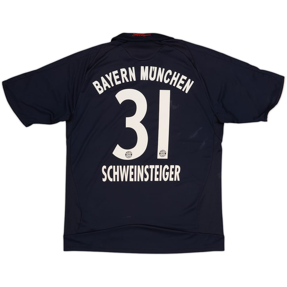 2008-09 Bayern Munich Away Shirt Schweinsteiger #31 - 8/10 - (XL.Boys)