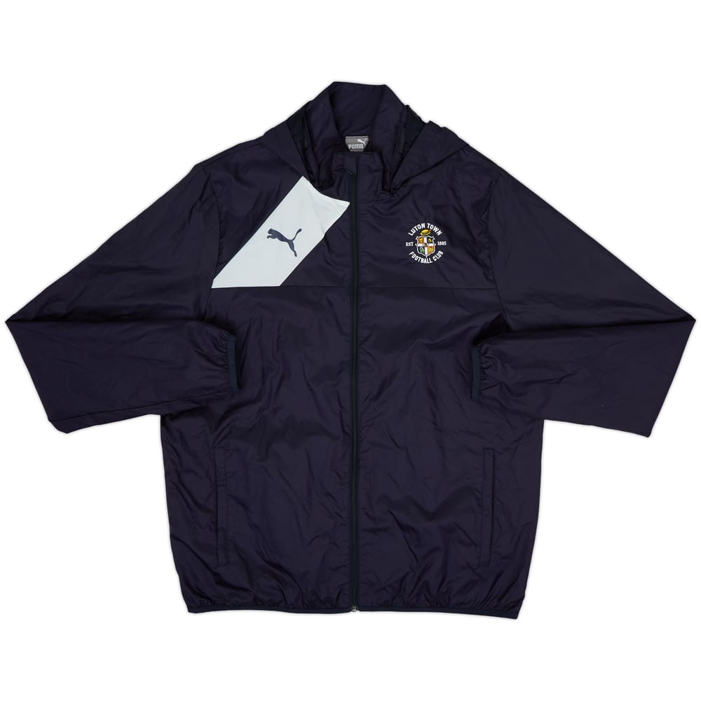 2016-17 Luton Town Puma Hooded Rain Jacket - 9/10 - (XL)