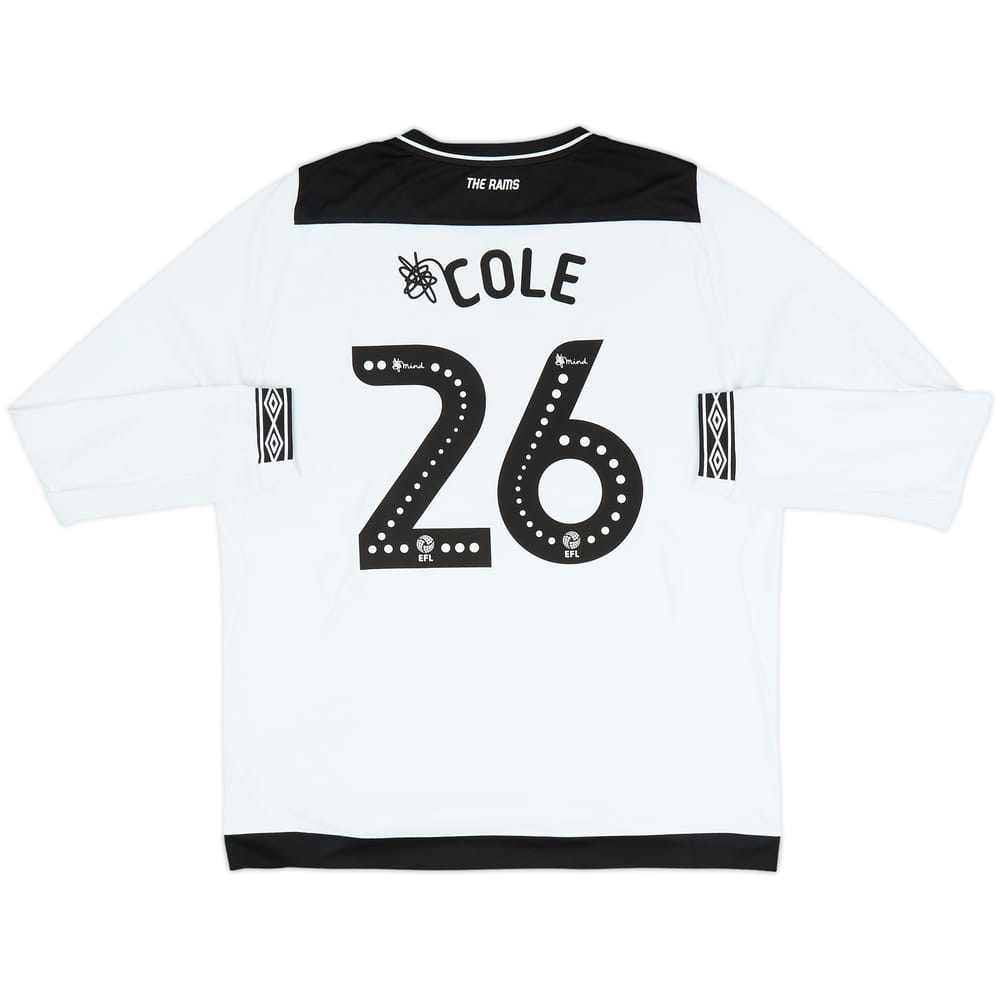 2018-19 Derby County Home L/S Shirt Cole #26 - 8/10 - (XL)
