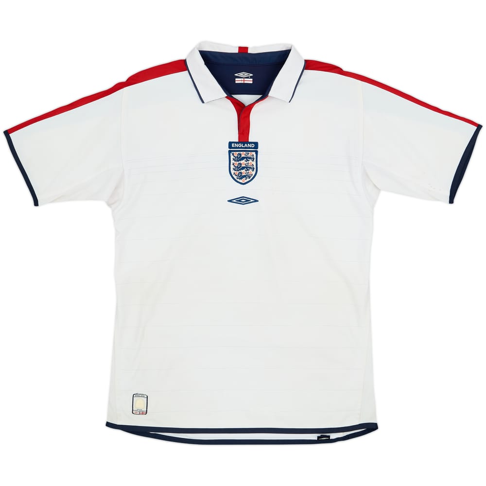 2003-05 Inglaterra Camiseta Local - 5/10 - (M)