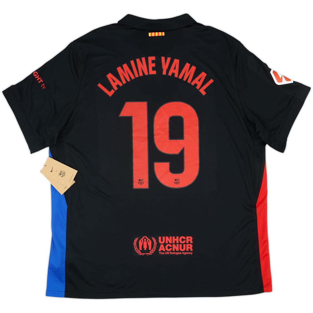 2024-25 Barcelona Away Shirt Lamine Yamal #19 (XXL)