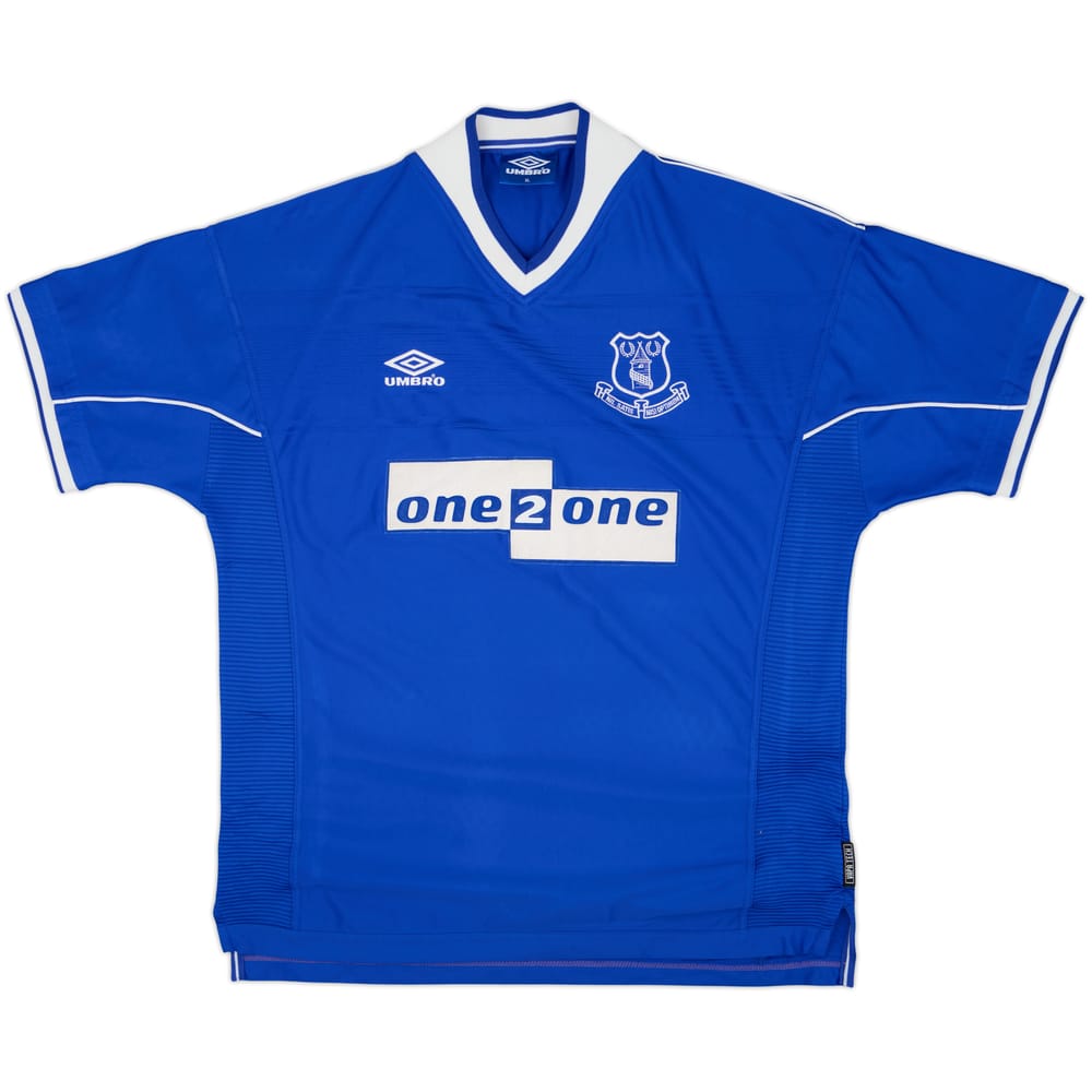 1999-00 Everton Home Shirt - 8/10 - (XL)