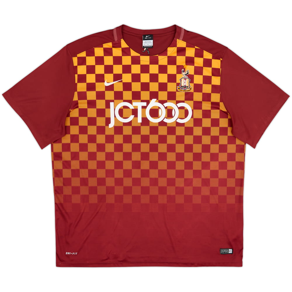 2015-16 Bradford City Home Shirt - 5/10 - (XXL)